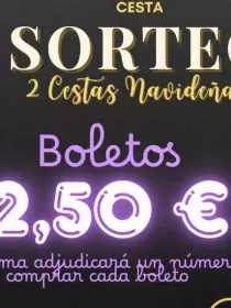 Boletos cesta Navidad