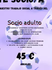 Socio ADULTO